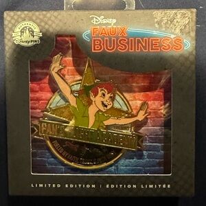 Disney Faux Business Pin Series 2024 Peter Pan’s Flight Academy LE 1500